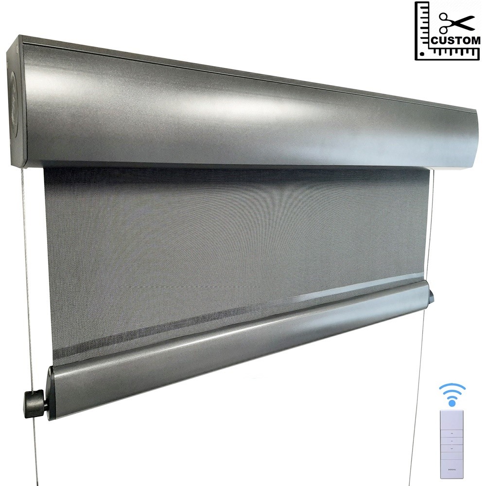 Motorised Wire Guided Blinds